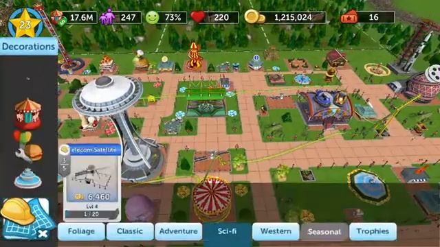 Rollercoaster Tycoon Touch | Lvl 23-24 Pack Opening !! New rollercoaster смотреть онлайн