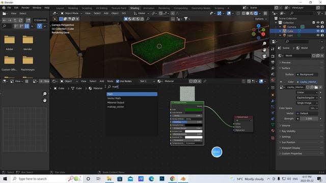 Blender 3.1 Chinese tutorial: Make sponge material . 洗碗棉材质中文教程 смотреть онлайн