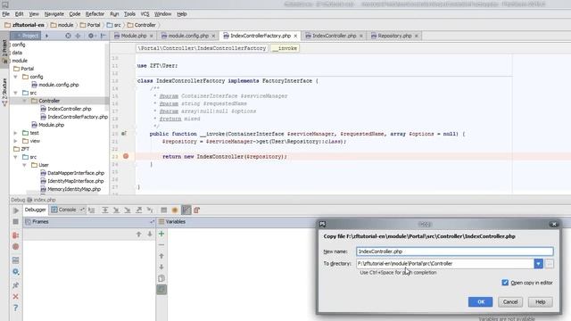 Zend Framework 3 tutorial 3.1: Service Manager with MVC Controller смотреть онлайн