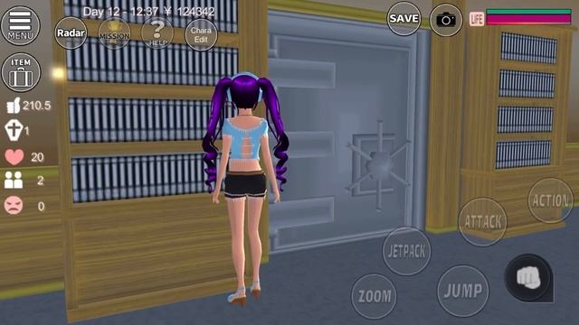 Get the “GOLD BAR” at the Tax Office Mission | Sakura School Simulator смотреть онлайн