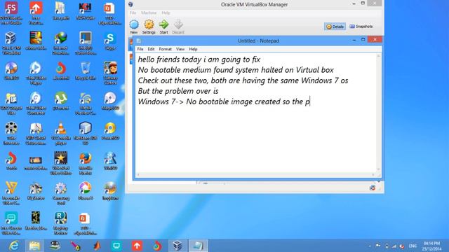 FATAL: No Bootable Medium Found! System Halted FIXED