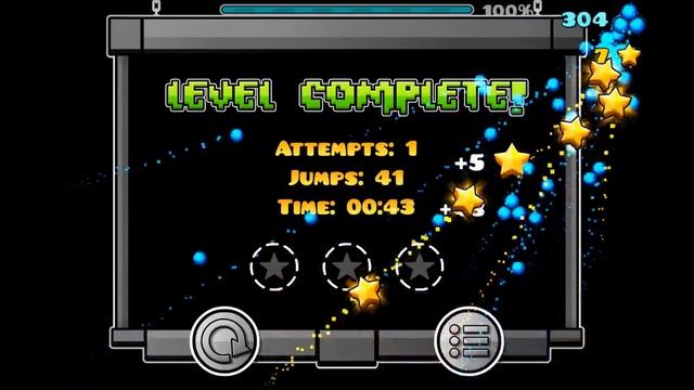 All Five Geometry Dash Dungeon Levels Beaten! смотреть онлайн
