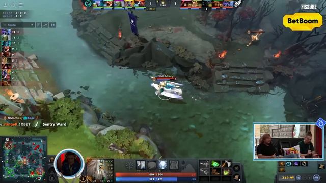 НС С РАМЗЕСОМ И КО. СМОТРЯТ ИНТЕРЕСНЫЙ МАТЧ НИГМЫ НА BETBOOM DACHA | Nigma Galaxy Vs Beastcoast