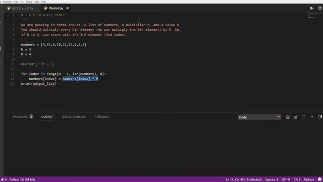 Python by Example - 3.6 Challenge Correction смотреть онлайн