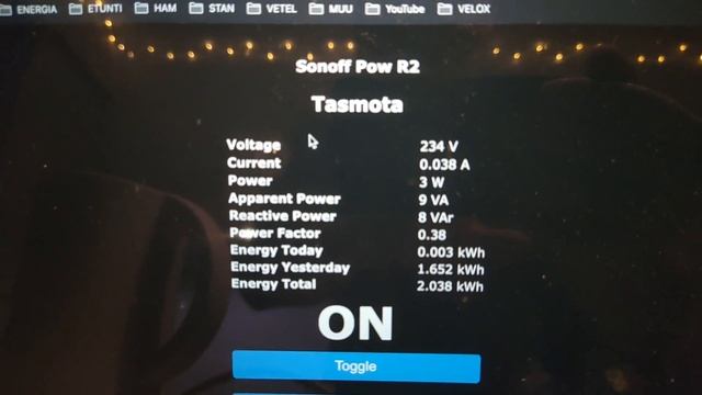 Sonoff POW R2 & Tasmota. Ваттметр. Лабораторная работа: N1. Знакомство. смотреть онлайн