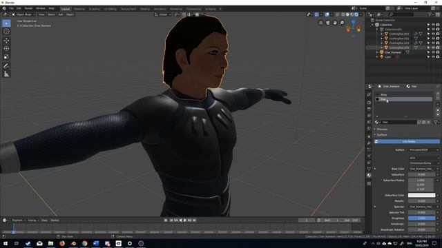 Adobe Fuse to Blender 2.8 - Rigged and Materials Tutorial смотреть онлайн