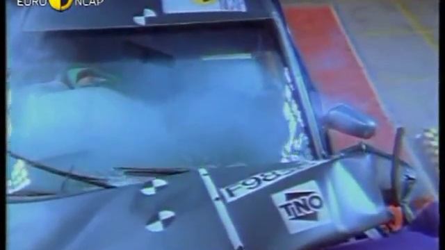 Crash Test Audi A6 - Euro NCAP -1998 смотреть онлайн