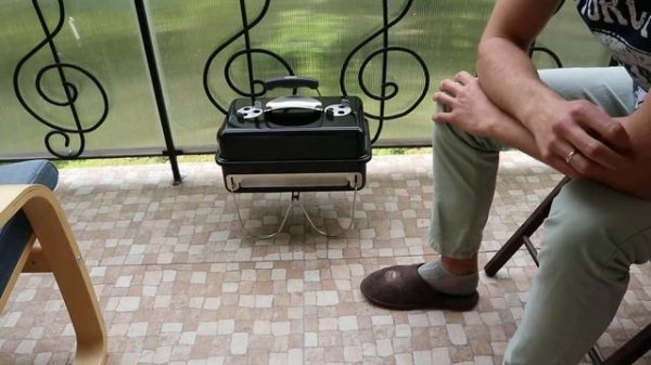 Weber Go-Anywhere обзор переносного угольного гриля фирмы Вебер