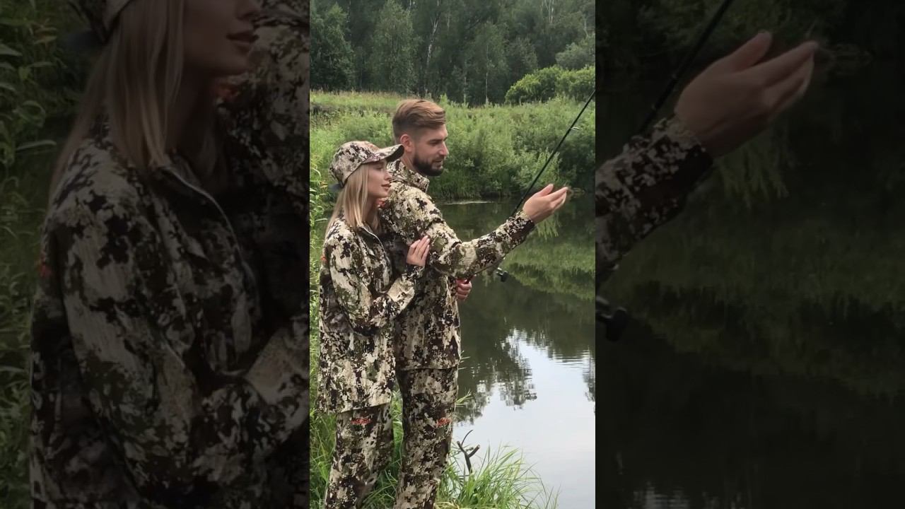 Бэкстейдж со съёмок экипировки для охоты и рыбалки King Hunter, прошедших на берегу реки Коён смотреть онлайн