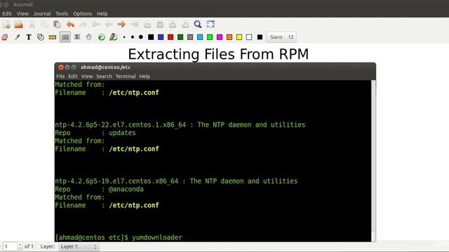 048 Manage RPM packages rpm2cpio cpio commands смотреть онлайн