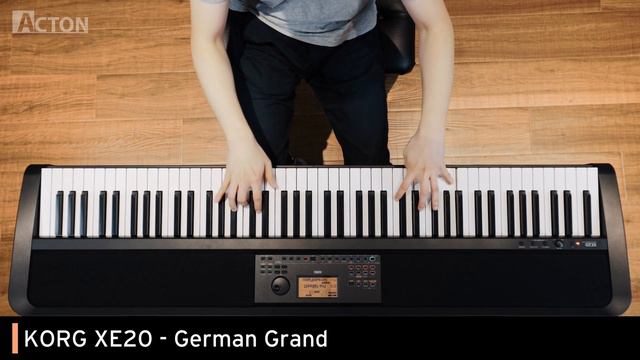KORG XE20 XE20SP GERMAN GRAND Piano Demo смотреть онлайн