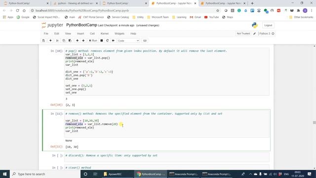 5.25 Method remove() смотреть онлайн
