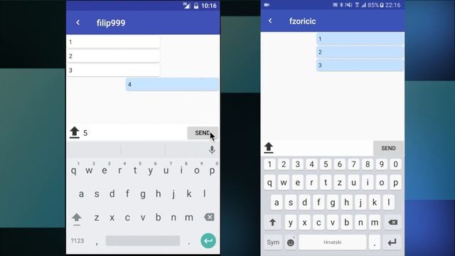 MyChat Android App смотреть онлайн