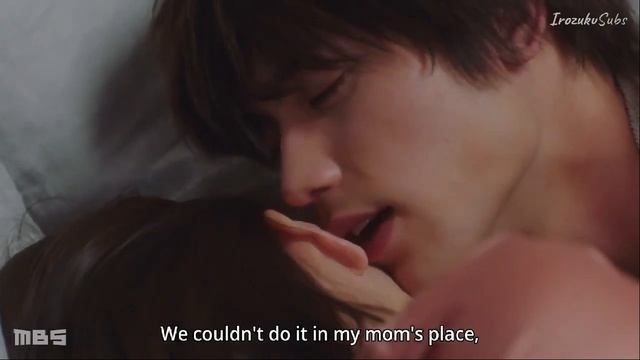 We couldn't do it in my mom's place