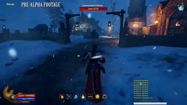 Ashes of Creation с переводом яндекс (PRE ALPHA Gameplay Shown from Live Stream ) смотреть онлайн