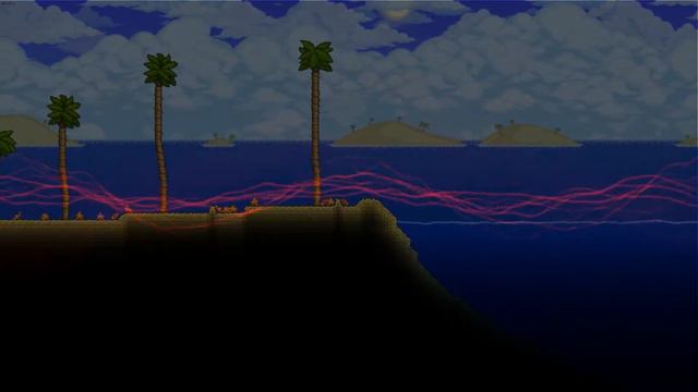"Better with music" Terraria texture pack Ocean day soundtrack смотреть онлайн
