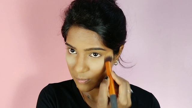 Tamil-Outdoor Occassion Makeup look on golden brown skin💖 смотреть онлайн