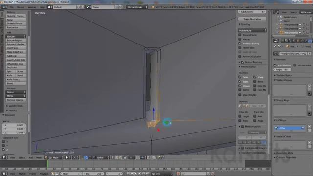 Radiant to Blender (convert brush volumes to models - timelapse) смотреть онлайн