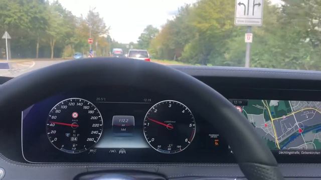 2020 Mercedes S350 AMG 4Matic POV Review Test Drive Mercedesim Ile Kiza Bir Gezme Almanya
