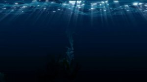 Футаж HD.Под водой, на черном фоне