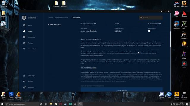 FUIMOS TROLLEADOS, Epic Games No Regaló ARK - Overcooked Gratis En la Store смотреть онлайн