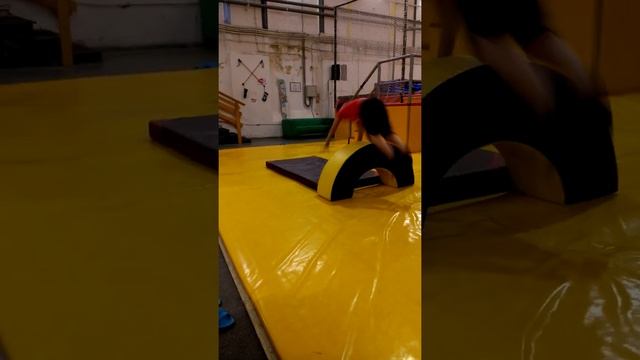 Полёт-кувырок. Стоит освоить прежде чем учить сальто вперёд смотреть онлайн