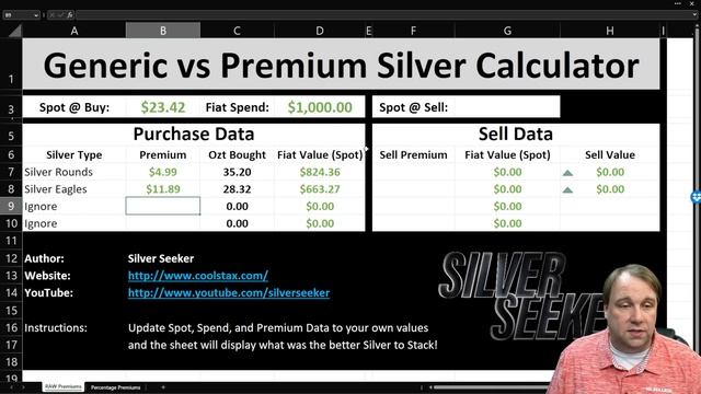 Stacking Silver Eagles vs Silver Rounds - The Eye-Opening TRUTH! смотреть онлайн