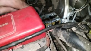 Замена прокладки термостата Renault Megane 2