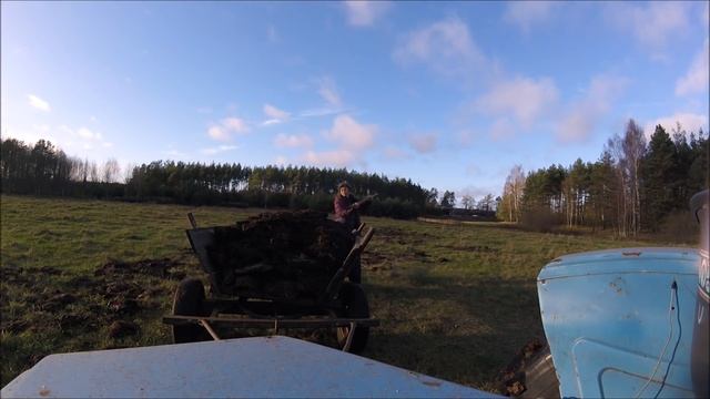 О навозе и полах в хлеву // Жизнь на хуторе смотреть онлайн