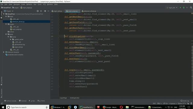 Python Framework | Gmail login with Selenium webdriver смотреть онлайн