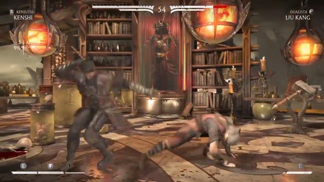 Mortal Kombat X-Kenshi VS Liu Kang смотреть онлайн