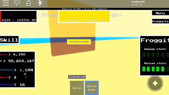 Roblox undertale rpg trying to get code Froggit skill смотреть онлайн
