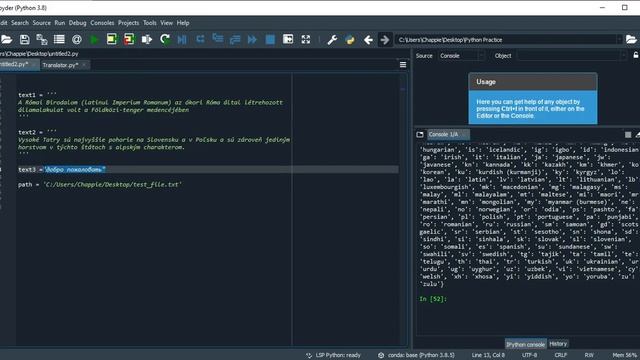 Translate text using python - googletrans python смотреть онлайн