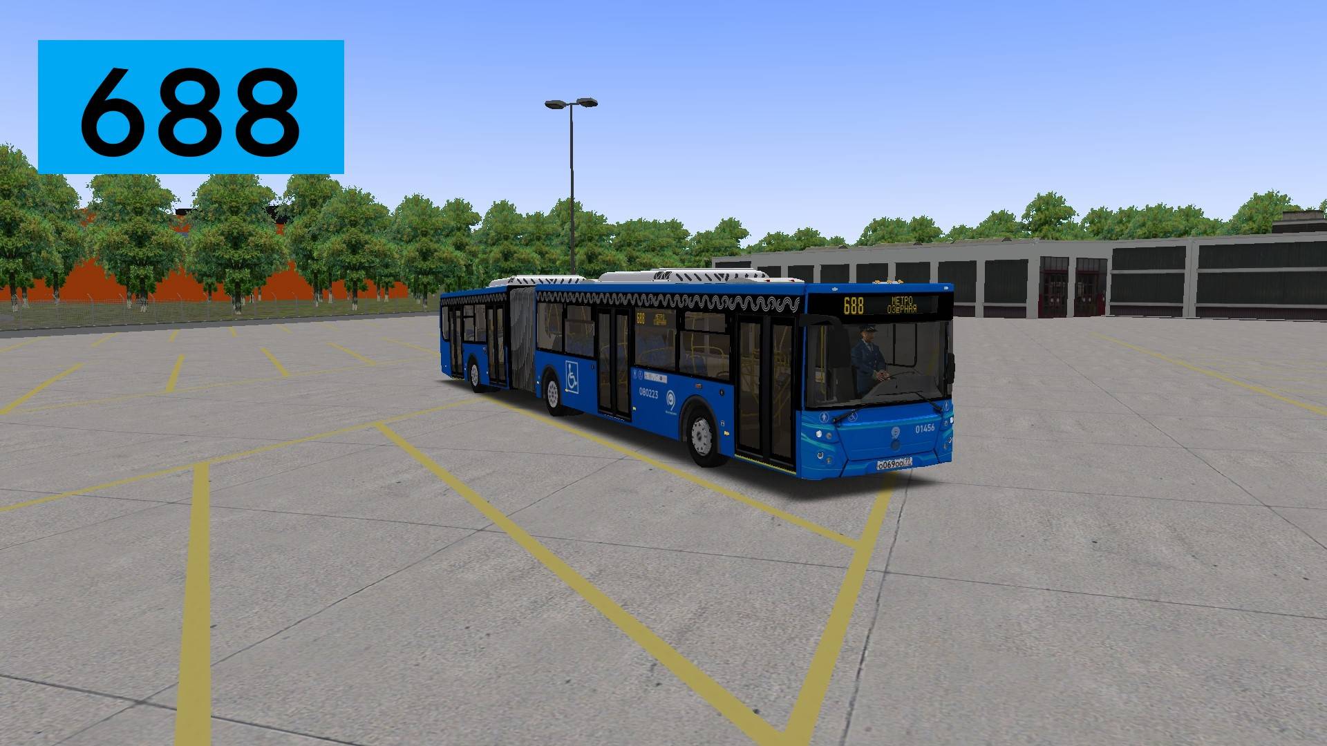 OMSI 2: Автобус №688 Метро Озёрная - Крылатское смотреть онлайн