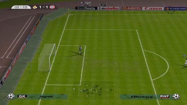 PES 6 | Bayern Munich vs Real Madrid ● Champions League 1998/99 - Semi Final | 2nd leg | Gameplay смотреть онлайн