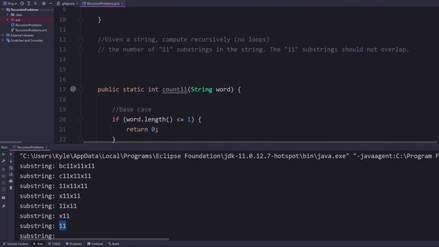ASMR coding | solving string recursion in Java with typing noises #2 смотреть онлайн