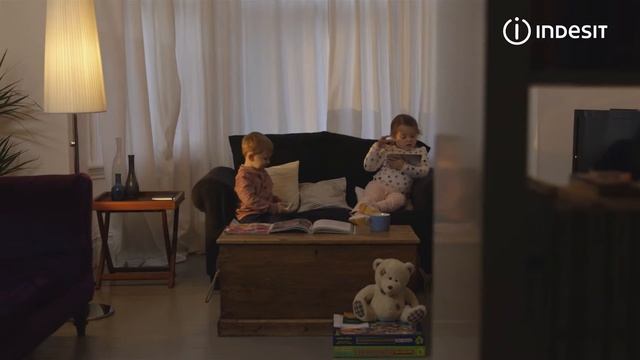 Indesit Semi-Intergrated DPG15B1 Dishwasher смотреть онлайн