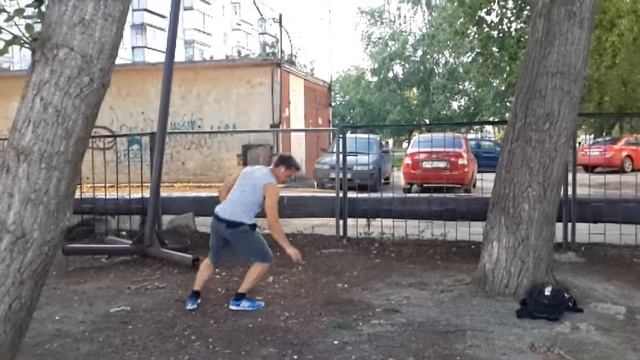 Сальто назад с помощью дерева смотреть онлайн