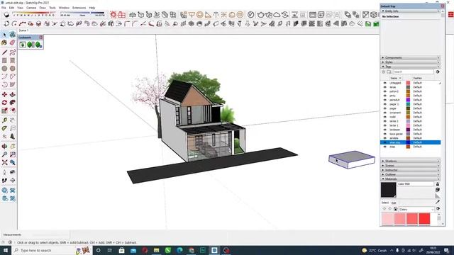 TUTORIAL TIPS MODELING SKETCHUP 3D RAPI смотреть онлайн