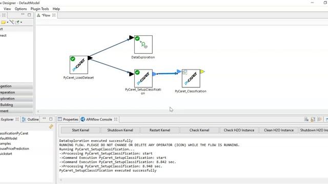 Creating a classification model using APAflow and the PyCaret Plugin смотреть онлайн