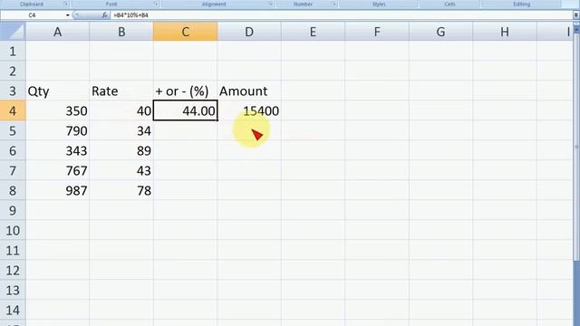 How to Calculate Percentage in Same Column in Excel смотреть онлайн