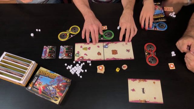 8BIT BOX - OUTSPEED - ЛЕТСПЛЕЙ настольной игры - НОВИНКА! смотреть онлайн