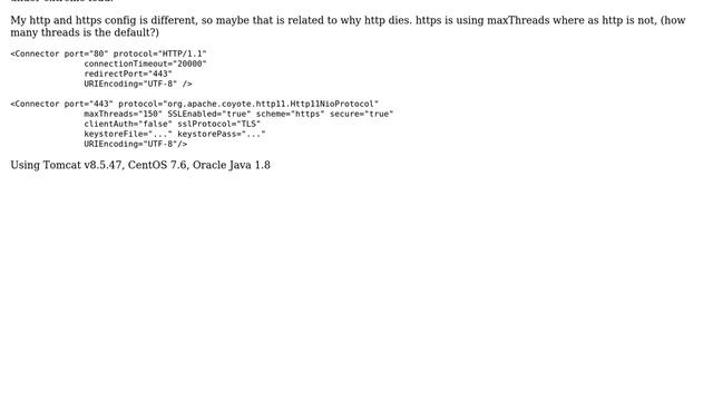 DevOps & SysAdmins: Apache Tomcat http dies, stops taking requests смотреть онлайн
