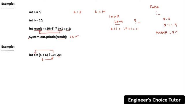 Conditional Operator(Ternary Operator) in Java | Java Programming Language | Java смотреть онлайн