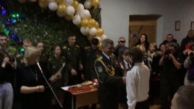 Награждение медалью 175 лет знамени Полоцкого кадетского училища смотреть онлайн