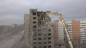 КРАШМАШ СНОСИТ 12-ЭТАЖКУ - МАРИУПОЛЬ