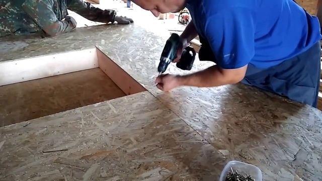 Сборка домокомплекта каркасного дома смотреть онлайн