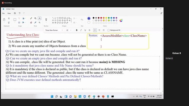 Java | 07 02 22 | #corejava #java | New Course | New Batch смотреть онлайн