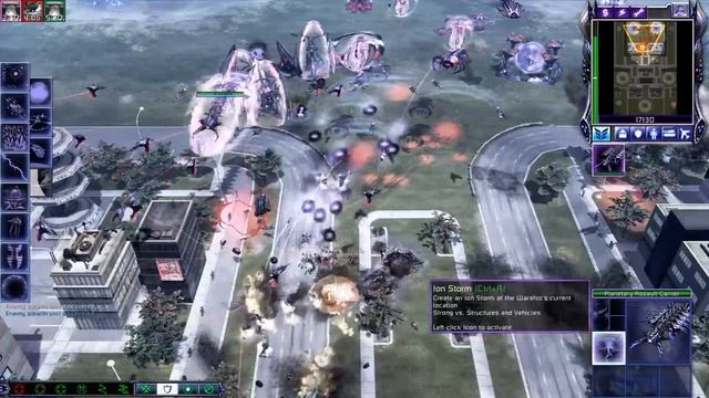 Command Conquer 3 Kanes Wrath Skirmish 2vs1 Hard смотреть онлайн