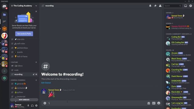 How To Make A Giveaway Bot With Discord.py | Giveaway Command [ Part 1 ]